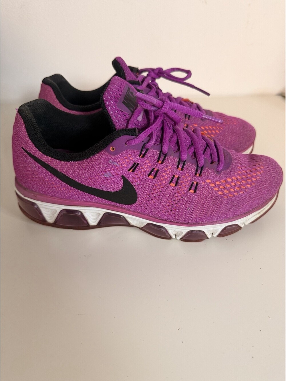 Size 9- Nike Air Max Tailwind Vivid Purple W Running Sneakers Shoes